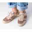 Werner Kern Honey Dames Nappa leer Brocade danssneakers met veters
