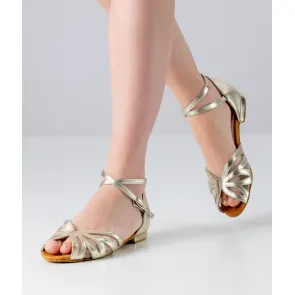 Anna Kern Margo Goud Dames comfortabele oefen dansschoenen