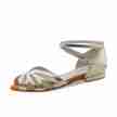 Anna Kern Margo Goud Dames oefen dansschoenen met 1cm hak