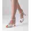 Werner Kern Mona Wit Satijn dames Bruidsschoenen met een 65mm hak