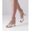 Werner Kern Mona Wit Satijn dames Bruidsschoenen met een 65mm hak