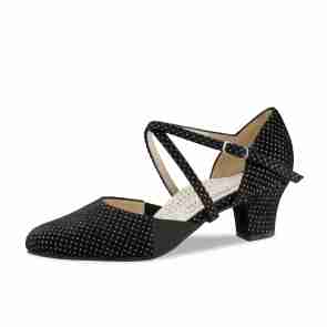 Werner Kern Ronja dames zwart Brocade dansschoenen hak 4,5cm