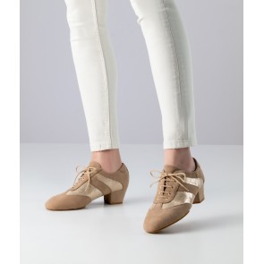 Anna Kern Sandrine dames dansschoenen beige