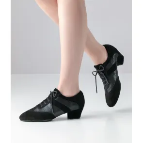 Anna Kern Sandrine 002-35Z zwarte dames oefen Dansschoenen