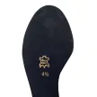 Werner Kern Steph dames Zwart-Zilver Dansschoenen met kruisbandjes en een suede zool