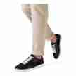 comfortabele zwarte latin danssneakers heren suny 7410 voor salsa en bachata
