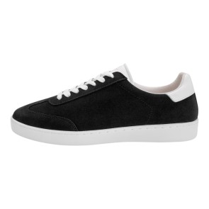 Suny Anna Kern 7415 Suede Zwarte Danssneakers met Volledig Zool heren