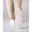 Suny-7420-Suede-Wit-Beige-Danssneakers-met-Volledig-Zool en draaipunten om goed te kunnen draaien