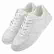 Diamant Witte Uniseks Lederen Danssneakers 212-502-033 Beat met veters