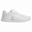 Stijlvolle unisex Diamant Witte Danssneakers echte leder