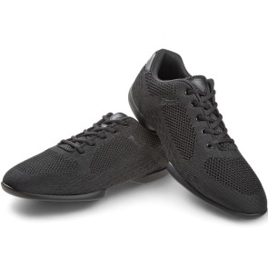 Diamant Zwarte Uniseks Danssneakers 213-503-111 TUNE met veters