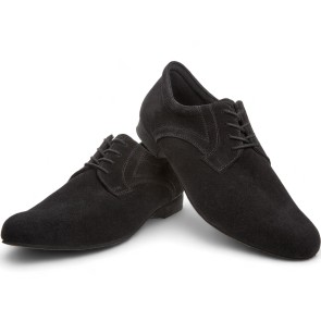 Diamant Heren Suede Dansschoenen 085-026-001 met suede buitenzool