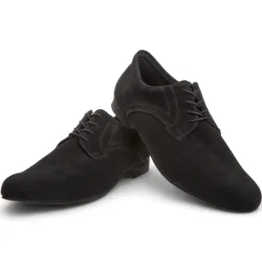 Diamant Heren Suede Dansschoenen 085-026-001 met suede buitenzool