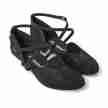 Diamant Dames Ballroom Zilver Reflex Dansschoenen 170-013-550 met glitters met een unieke uitstraling