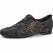 Diamant Dames suede Trainingsschoenen met Rococo print 199-005-623