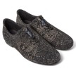 Diamant Dames suede Trainingsschoenen met Rococo print 199-005-623 met een elegante rococo print