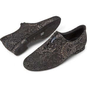 Diamant Dames suede Trainingsschoenen met Rococo print 199-005-623 met een perfecte pasvorm