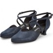 Diamant Dames Ballroom Dansschoenen Blauw 170-013-537
