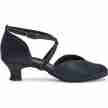 Diamant Dames Ballroom Dansschoenen half open met lage stabiele hak 170-013-537