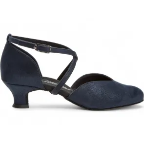 Diamant Dames Ballroom Dansschoenen half open met lage stabiele hak 170-013-537