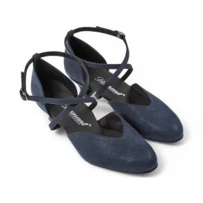 Diamant Dames Ballroom Dansschoenen half open model met gesloten voorkant 170-013-537
