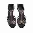 Diamant Dames Latin dansschoenen 205-077-656 met een open neus