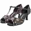 Diamant Dames Latin dansschoenen 205-077-656 met glitterstof