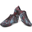 Diamant Dames Trainings dansschoenen 189-234-628 met een opvallende print