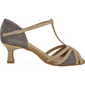 Diamant Dames Latin dansschoenen 205-077-634 met 5cm stabiele hak