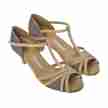 Diamant Dames Latin dansschoenen 205-077-634 met een drukknoopsluiting