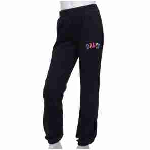 Papillon zwarte Joggingbroek van Franse badstof "DANCE" 24PK3950