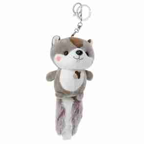 Alista Dancer Basics  Pluche Grijze Eekhoorn Sleutelhanger