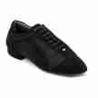 Portdance PD VICTOR DA SILVA Zwart Nubuck Mesh heren Dansschoenen met veters