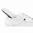 Portdance PD010 FASHION Witte Dames dansschoenen met Suede zool met een fijne instapzool