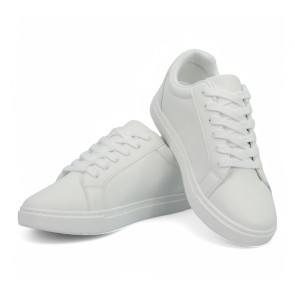 lidmag witte danssneakers voor latin en salsa