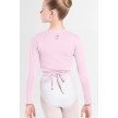 Wear Moi Menuet balletvestje meisjes roze wikkelvest