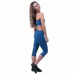 LULLI LUB234 Dames Geborsteld Katoenen Capri Dans Legging Rayna