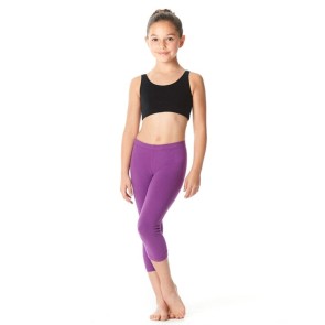 Lulli LUB234C Meisjes Geborsteld Katoenen Capri Dans Legging Rayna