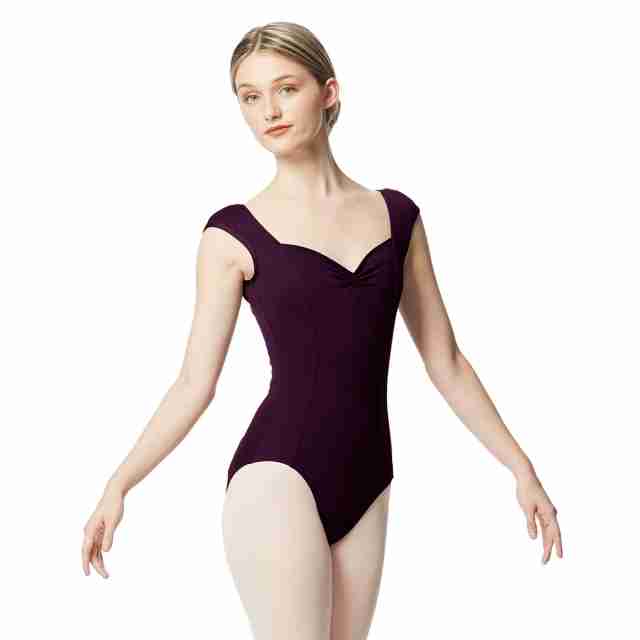 LUB340 Princess Seam Kapmouwen dames balletpak Klaver 