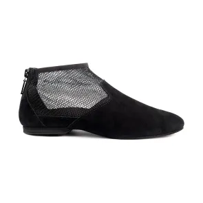 Portdance PD SWING 002 Zwart Nubuck dames Jazzschoenen