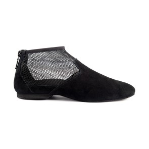 PD SWING 0012 Zwart Nubuck dames Jazzschoenen