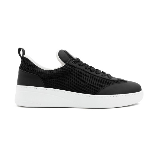 Portdance Groovies Oporto Zwarte leer Mesh Danssneakers