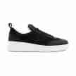 Portdance Groovies Oporto Zwarte leer Mesh Danssneakers