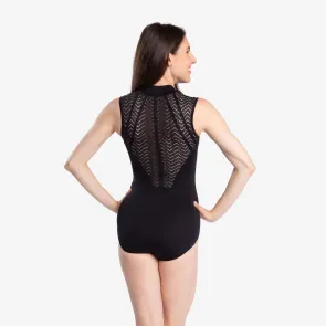 SoDanca TP114 Mira Damesballetpakje met doorschijnende achterkant