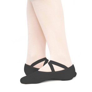 elastische balletschoenen papillon PK1014-900 zwart