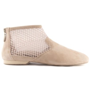 Portdance PD SWING 001 Camel Nubuck dames Jazzschoenen