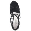 Anna Kern bachata en tango dans schoen dames zwart suede hak 6 cm 569-60