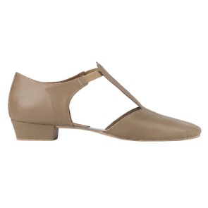 SoDanca griekse sandaal tan met suede zool MDE03