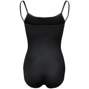 Zwarte Papillon balletpakje met spaghettiband PA4001