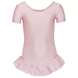 Papillon PK4043 roze balletpakje met kort rokje en mouwen 